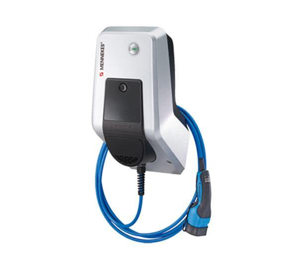 Mennekes® AMTRON® XTRA R 22 C2 Wallbox mit Ladekupplung Typ 2 und integriertem FI - gooway.de   